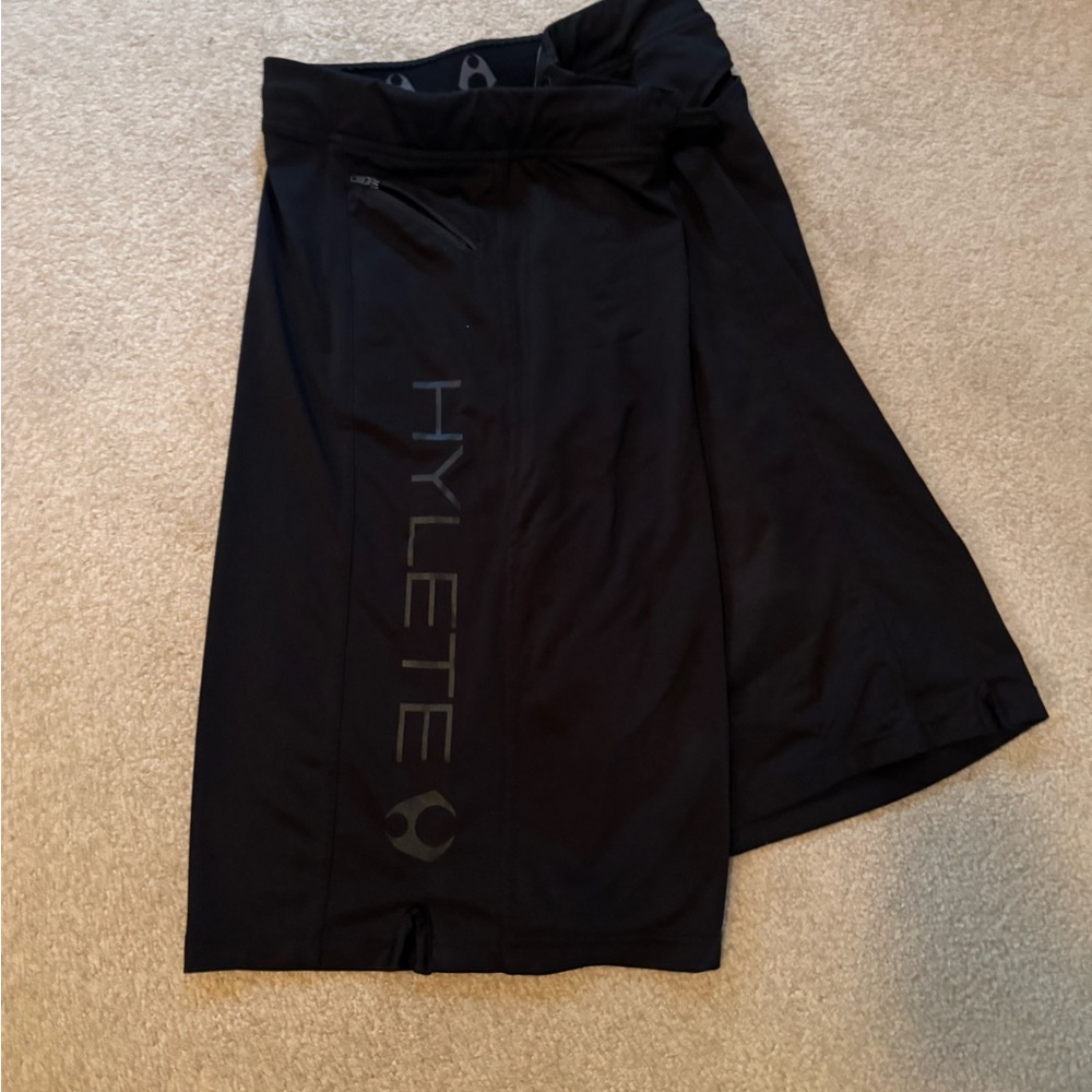 Hylete Black Workout Shorts